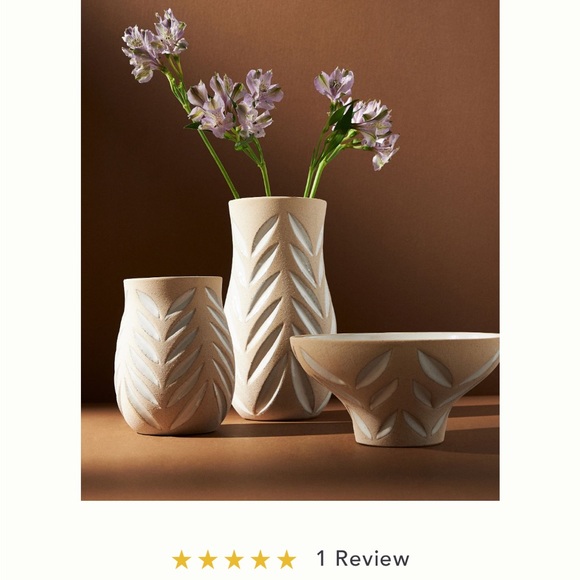 Jacari Vase by Anthropologie | Stoneware - Picture 4 of 4